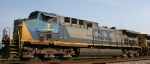 CSX 7 heads southbound on a train